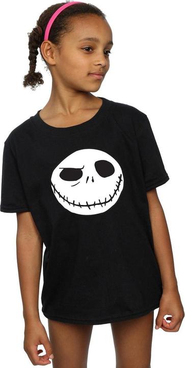 Produktbild Disney Nightmare Before Christmas Jack's Big Face TShirt Mädchen (140, 146)
