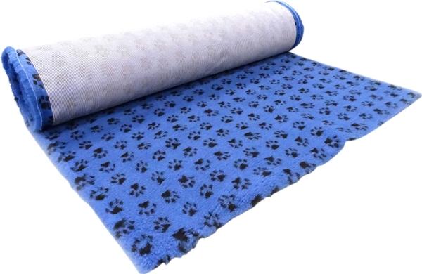 Actual product image Companion ProFleece blå m. sorte poter 100x75 cm (Dog)