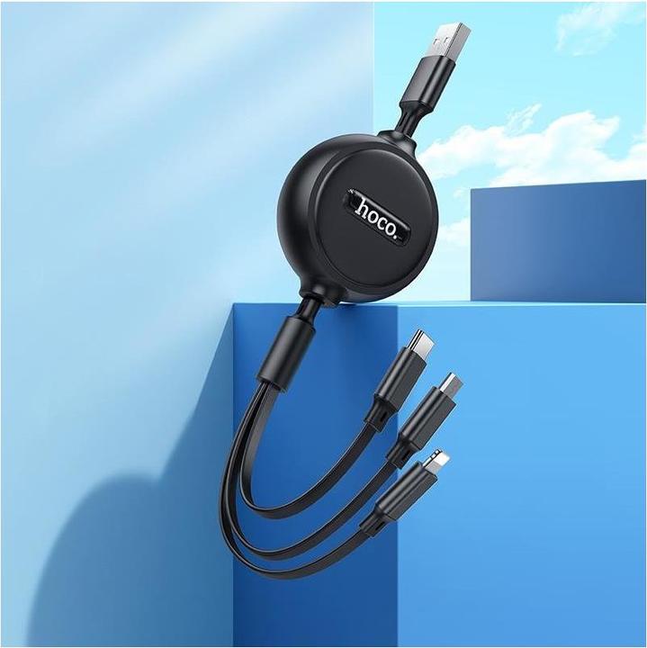 Actual product image Hoco X75 3 in 1 Charging Cable (1 m, USB 3.2 Gen 1)