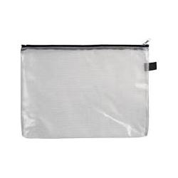 Thumbnail - Foldersys, Ordner, Reissverschlussbeutel B5 transparent/schwarz 0,15 mm (B5, 1 x)