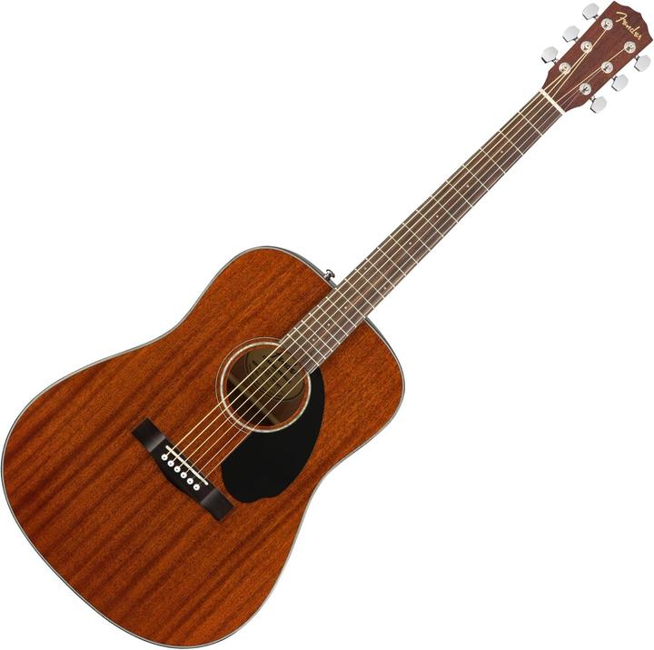 Image du produit Fender Classic Design CD-60S tout acajou westerngitaar acoustique (Guitare occidentale, Touche en noyer, Table d'harmonie en acajou massif, Barre de noyer, table et éclisses en acajou laminé)