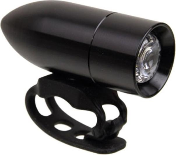 Actual product image Rindow Bikes Bullet Lighting - USB Headlight - Black (40 lm, 15 lm)