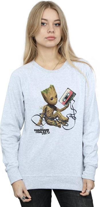Immagine prodotto Guardians Of The Galaxy Groot Tape Felpa Donna (XL)