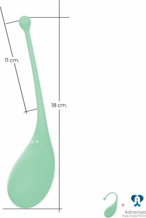 Produktbild Adrien Lastic Oeuf vibrant connecté Palpitation vert -