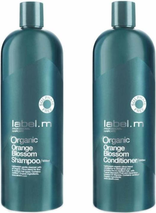 Immagine prodotto Label.M Balsamo Volumizzante Professionale Biologico ai Fiori d'Arancio 1000ml (1000 ml)