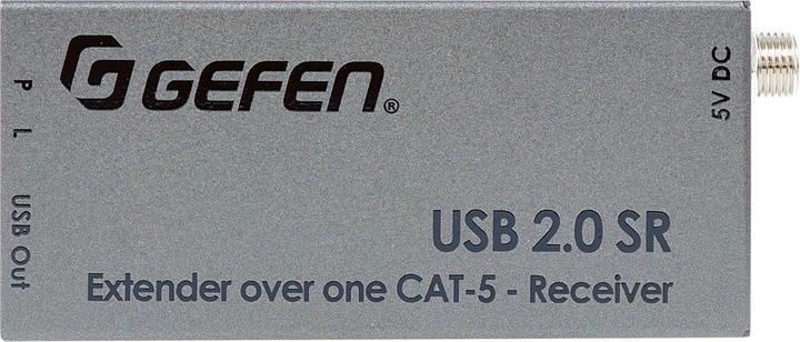 Image du produit Gefen Extender USB 2.0 SR via un émetteur et un récepteur CAT-5 Unités