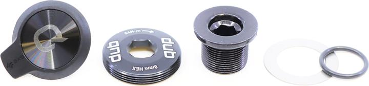 Actual product image Quarq PM Crank Arm Bolt AXS Cover Plug M18/M30 DUB Rival