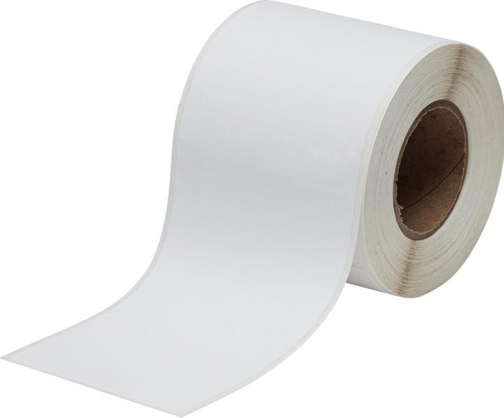 Actual product image Brady J20C-3000-2550, paper, white, 76.20 mm x 30.48 m, permanent, continuous (7.62 cm)