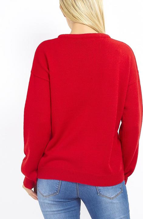 Immagine prodotto Brave Soul Maglia con disegno natalizio (XS)