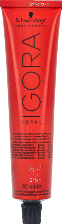 Image du produit Schwarzkopf Professional Igora Royal (8-1 Blond clair Cendre blond clair)