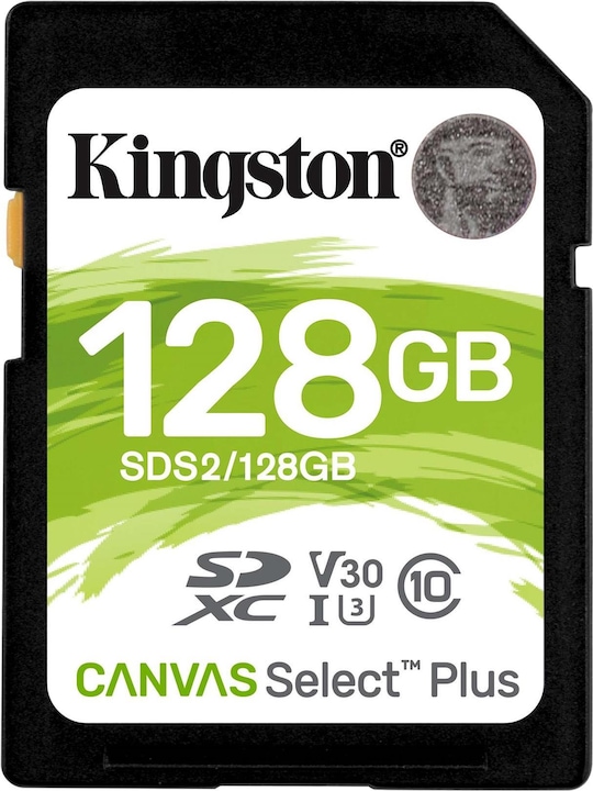 Kingston Canvas Select Plus (128 GB, SDXC, U3, UHS-I)