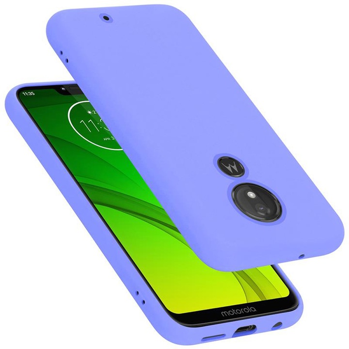 Produktbild Cadorabo TPU Liquid Silicone Case Cover (Motorola Moto G7 Power)