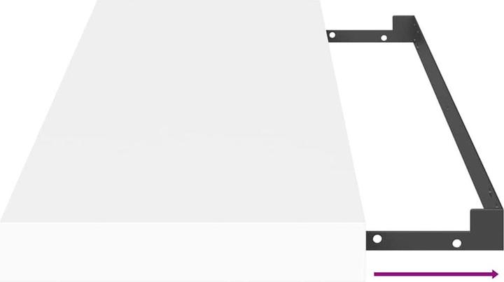 Actual product image vidaXL Lacey (60 x 23.5 x 4 cm)