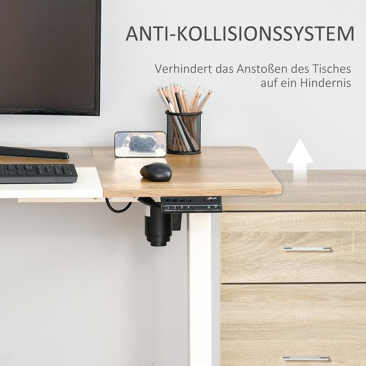 Actual product image Jamb Standing Desk Electric Desk (140 x 70 x 116 cm)