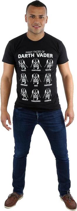 Produktbild Star Wars Many Faces Of Darth Vader TShirt (L)