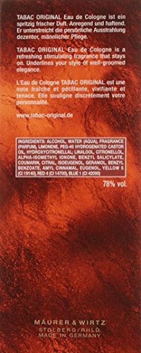 Immagine prodotto Tabac Originale (Eau de cologne, 100 ml)