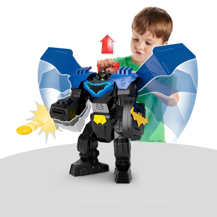 Actual product image Imaginext DC Super Friends Batman Mech