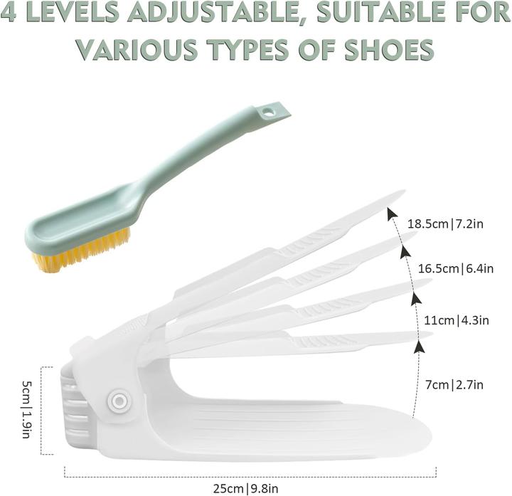 Immagine prodotto Tavada Einstellbare Schuhstapler, 24 Stück