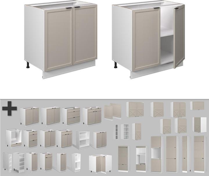 Produktbild Vicco Spülenunterschrank Fame-Line (80 x 60 x 82 cm)