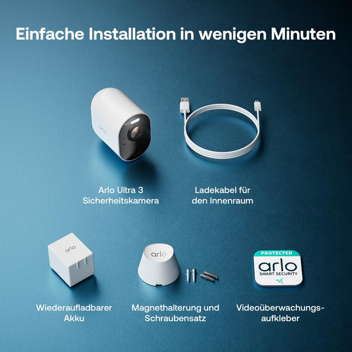 Produktbild Arlo ULTRA3 ADD-ON CAMERA, ULTRA3 ADD-ON, CAMERA (3840 x 2160 Pixels)