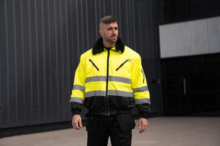 Actual product image Korntex Hi-Vis Pilot Jacket (S)