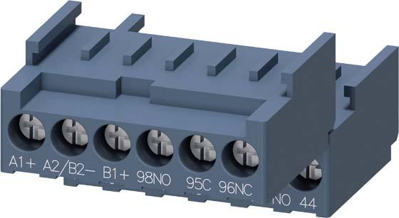 Produktbild Siemens HILFSSTROMKREISKLEMMEN 3RA62 SCHRAUB 3RA6920-1C 1 St.