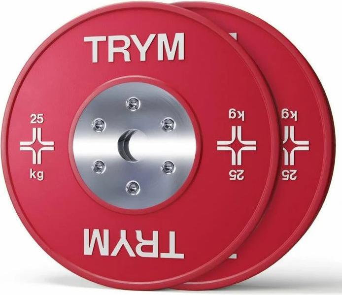 Image du produit Trym Competition Bumper Plate Set of 2x25kg (2 x 25 kg)