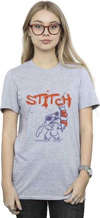 Produktbild Disney Lilo & Stitch Ice Cream Boyfriend Fit TShirt (M)