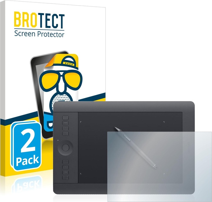 Productafbeelding BROTECT Antireflecterende schermbeschermer mat (2 Stuk, Intuos Pro S PTH-460)