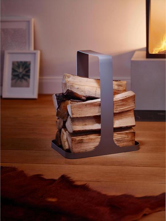 Actual product image Philippi Log Fireplace 45 cm, Grey (27 cm)