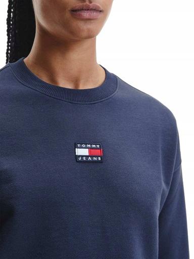 Immagine prodotto Tommy Hilfiger Felpa da donna Tjw Tommy Center Badge Crew, Twilight Navy, XS (XS)