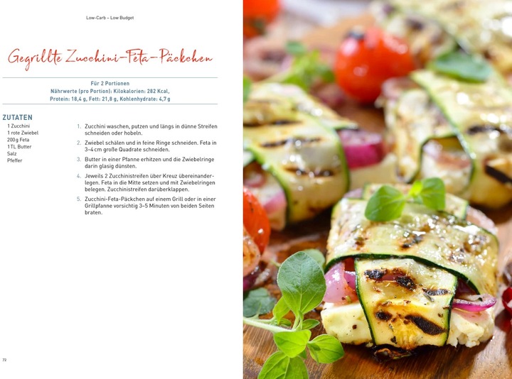 Produktbild Low Carb - Low Budget (Deutsch, Low-Carb-Rezept des Tages, 2023)