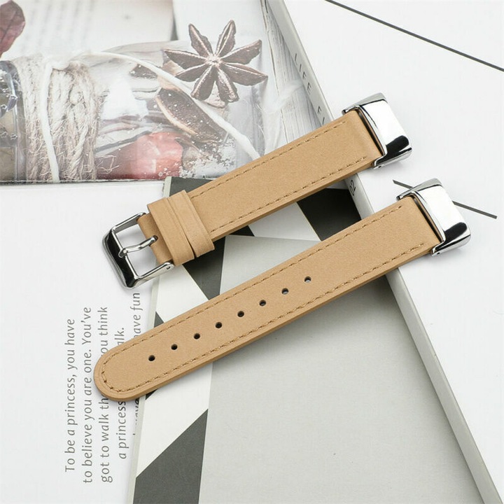 Produktbild Strap-it Lederarmband (Leder, Fitbit Charge 5)