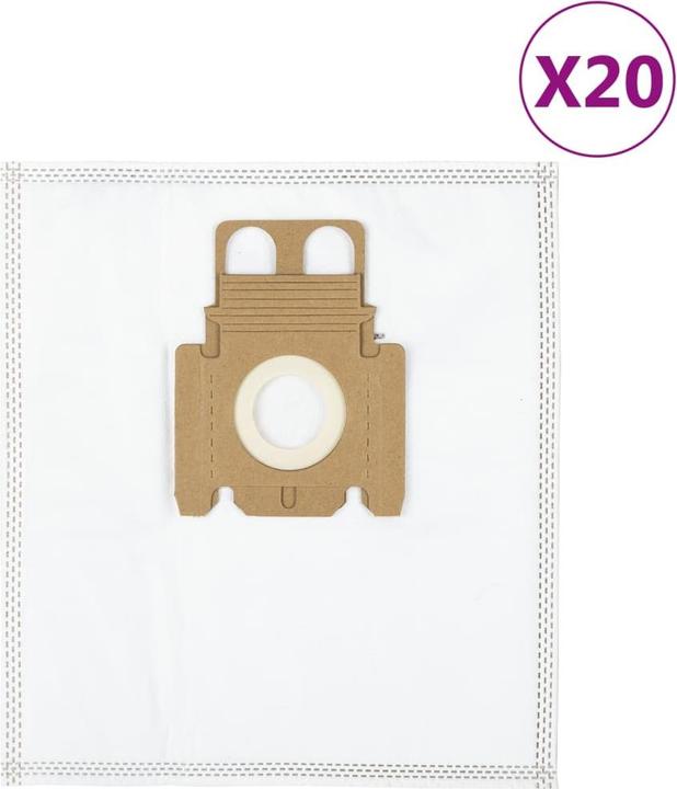 Actual product image vidaXL Staubsaugerbeutel (20x)