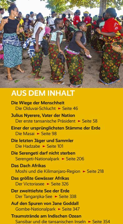 Immagine prodotto Reiseführer Tansania und Sansibar (Tedesco, Francisca Chengula)