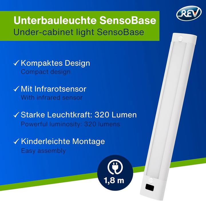 Actual product image REV LED Unterbauleuchte mit Berührungssensor (320 lm)