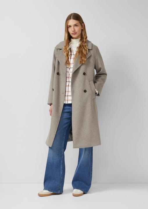 Immagine prodotto s.Oliver Bluse Flanellbluse mit Rüschenkragen (40)