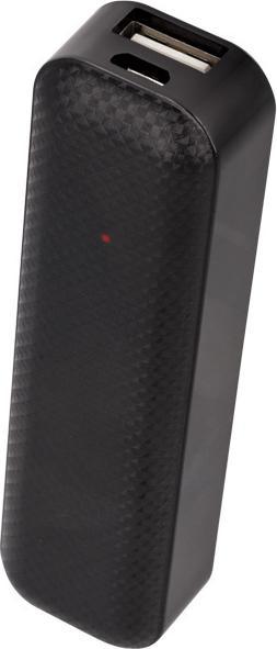 Setty power bank 2600 mAh mini black (2600 mAh, 10 W)