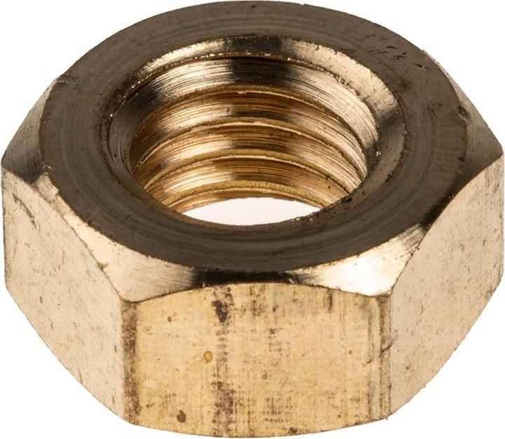 Produktbild RS PRO Muttern Messing DIN934 M8 (M8)