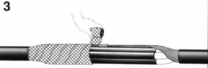 Produktbild Cimco Verbindungs-Schrumpfmuffen für Pressverbinder oder Schraubverbinder 1kV 1,5-6/3 (1 x)
