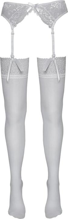 Produktbild Cottelli Collection Straps-Strümpfe weiss (L)