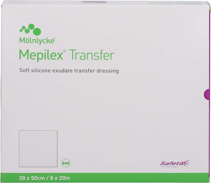 Produktbild Mepilex Transfer Safetac Wundauflage à 20 x 50cm (4 x)