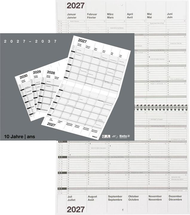 Biella 10-Jahres-Kalender (Spezial)