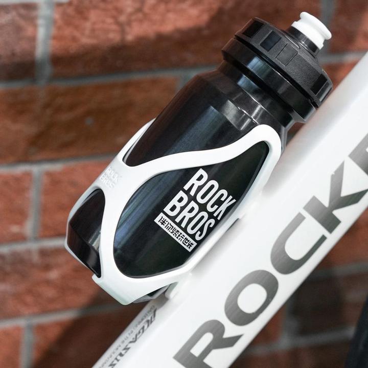 Actual product image Rockbros LK24-H018 Plastic bottle holder basket - White