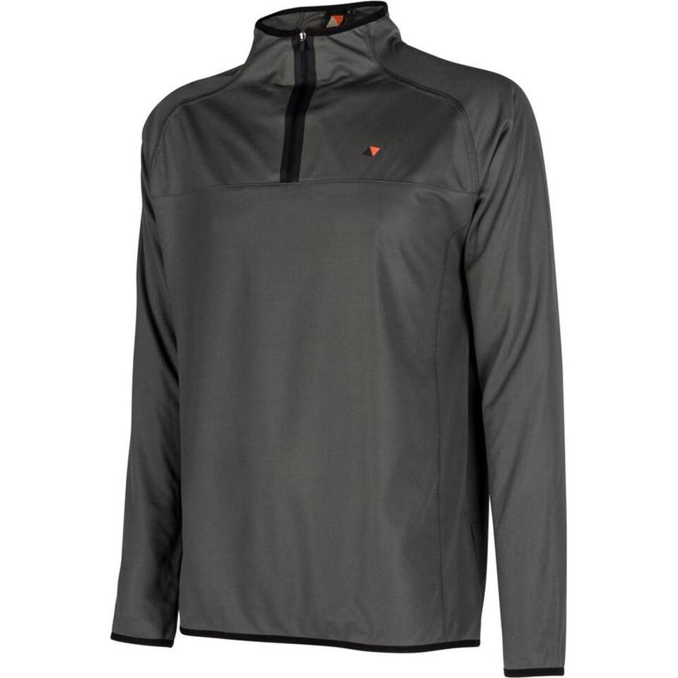 Magic Marine, Herren, Pullover, Herren Sweatshirt mit Reissverschluss, Grau, (M)