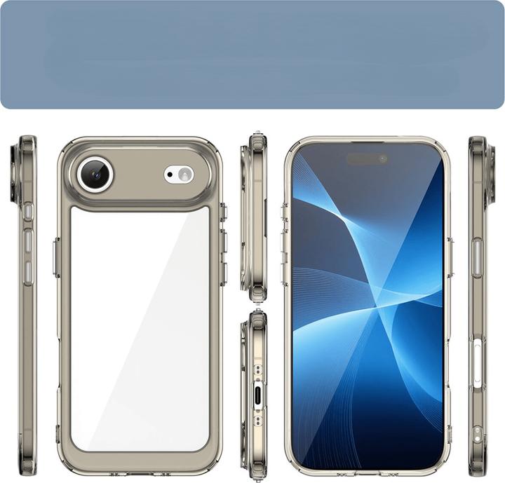 Actual product image Cover-Discount Schützende Acryl-Handyhülle mit erhöhtem Rand (Apple iPhone Air)