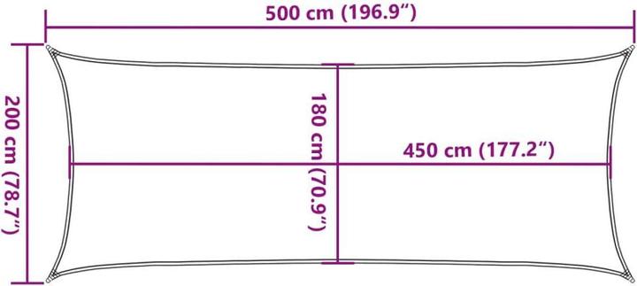 Produktbild vidaXL Alethea (200 x 500 cm)