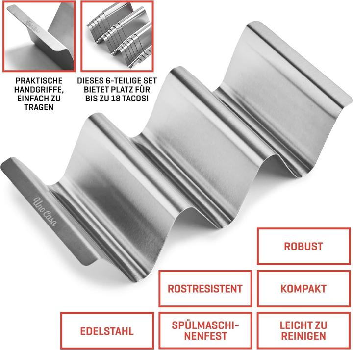 Produktbild Casa 12er-Set Taco-Halter