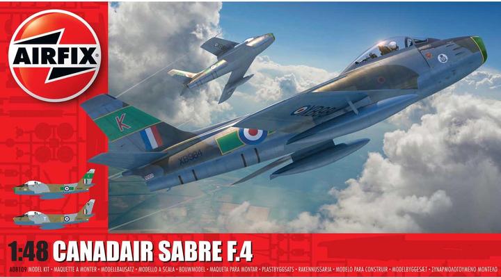 Image du produit Airfix Kit de construction Canadair Sabre F.4 1:48