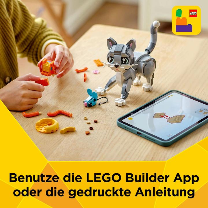 Produktbild LEGO Graue Katze (31163, LEGO Creator Expert)